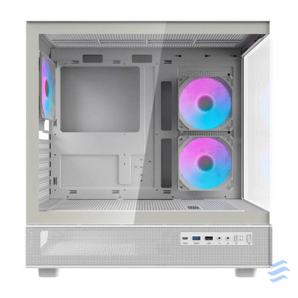 Darkflash DPX90 computer case (white) With fan