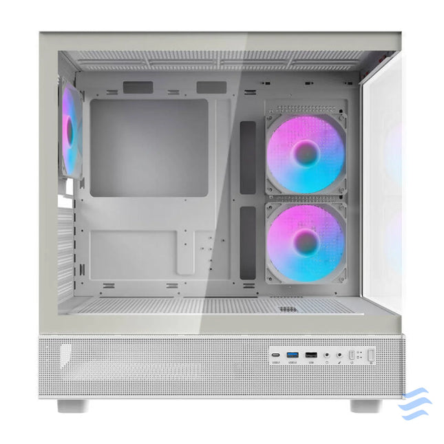Darkflash DPX90 computer case (white) With fan
