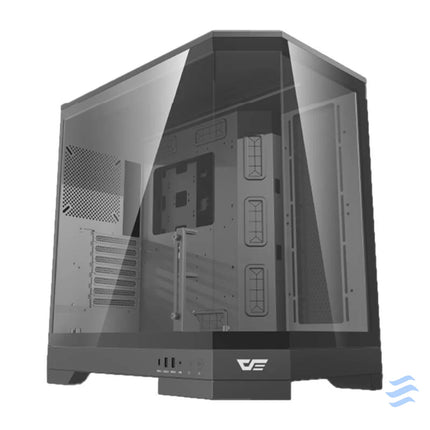 Darkflash DQX90 computer case (black) With fan