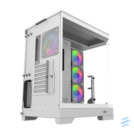 Darkflash DQX90 computer case (white) With fan