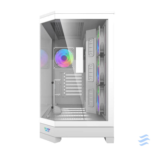 Darkflash DQX90 computer case (white) With fan