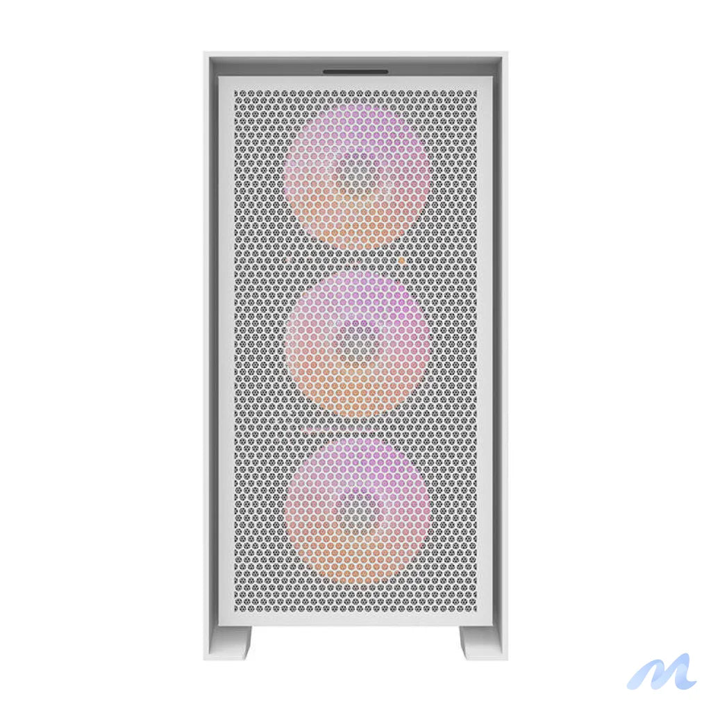 Darkflash DRX70 MESH computer case (white) + 4 RGB fans