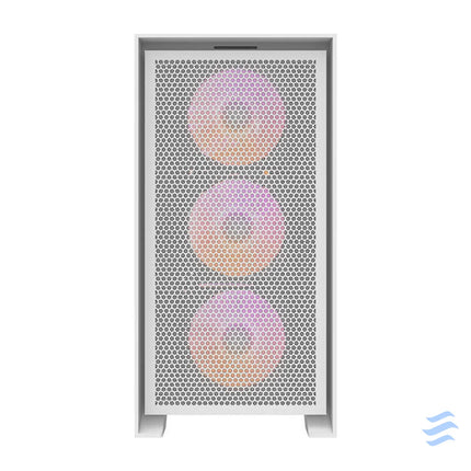 Darkflash DRX70 MESH computer case (white) + 4 RGB fans With fan