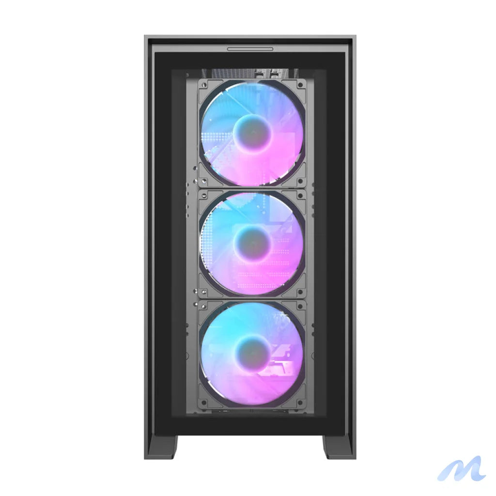 Darkflash DRX90 glass computer case (black)