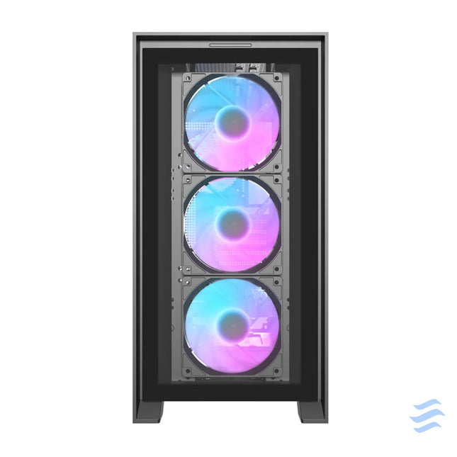 Darkflash DRX90 glass computer case (black) Without fan