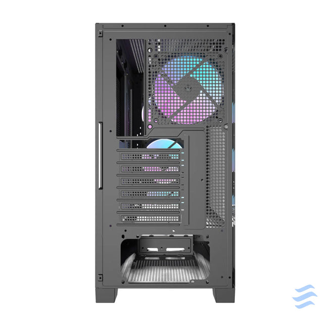 Darkflash DRX90 glass computer case (black) Without fan