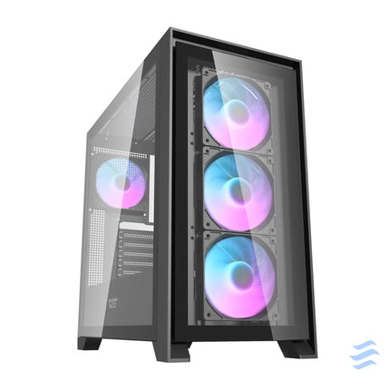 Darkflash DRX90 glass computer case (black) Without fan