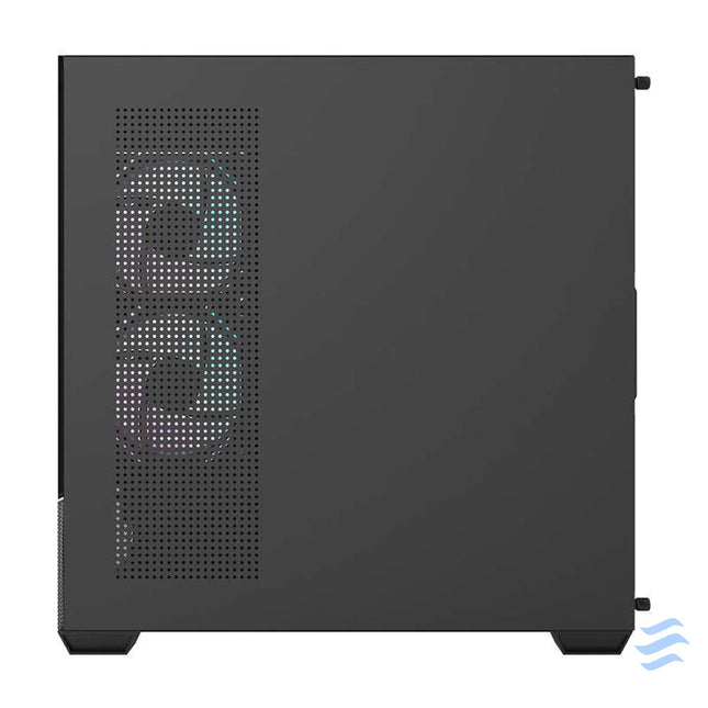Darkflash DS900 AIR computer case (black) + 6 ARGB fans With fan