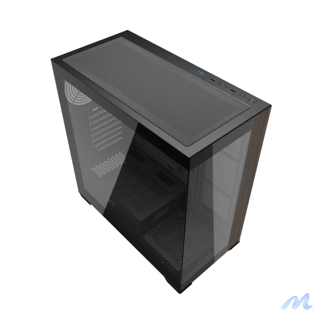 Darkflash DS900W computer case without fans (Black)