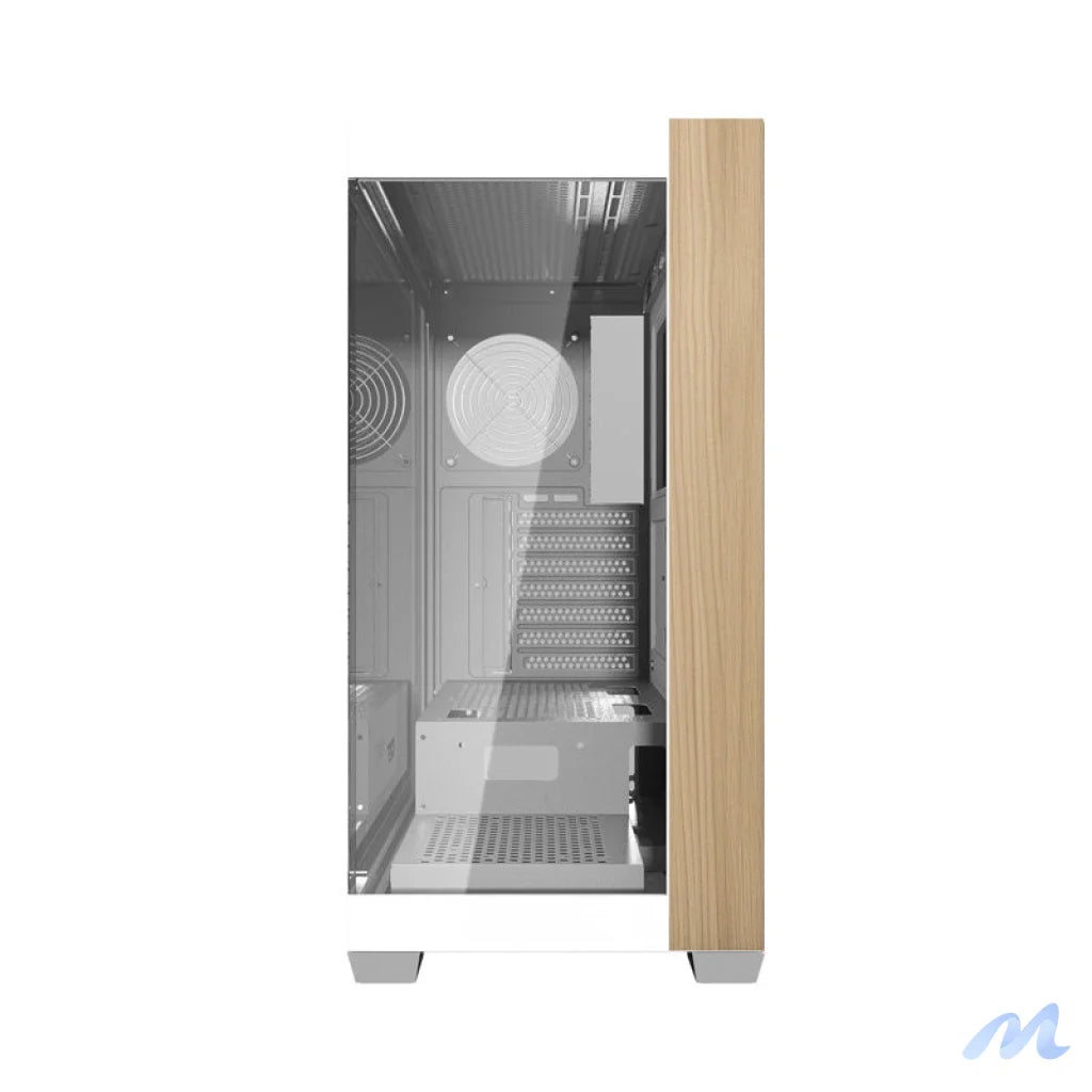 Darkflash DS900W computer case without fans (White)