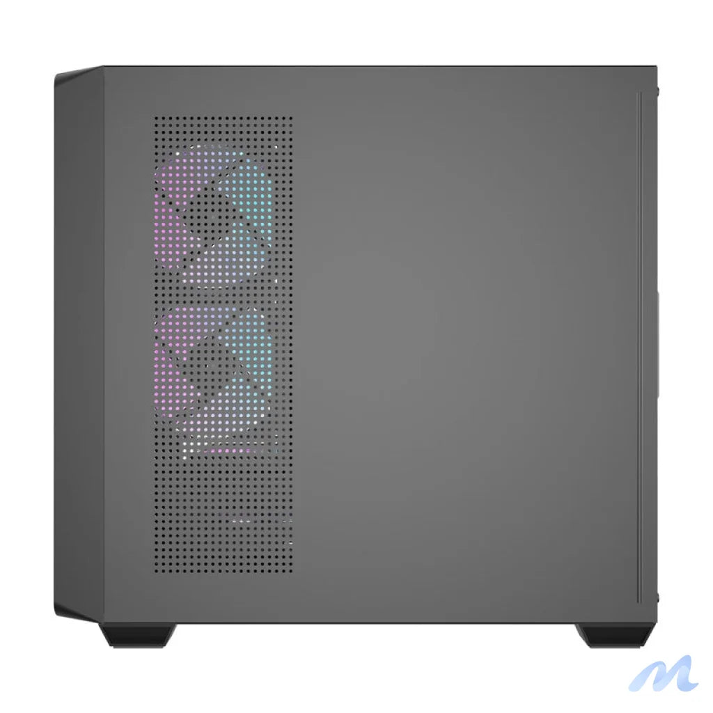 Darkflash DS900WD computer case (black) + 4 fans
