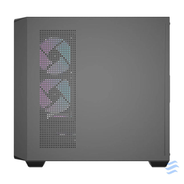 Darkflash DS900WD computer case (black) + 4 fans With fan