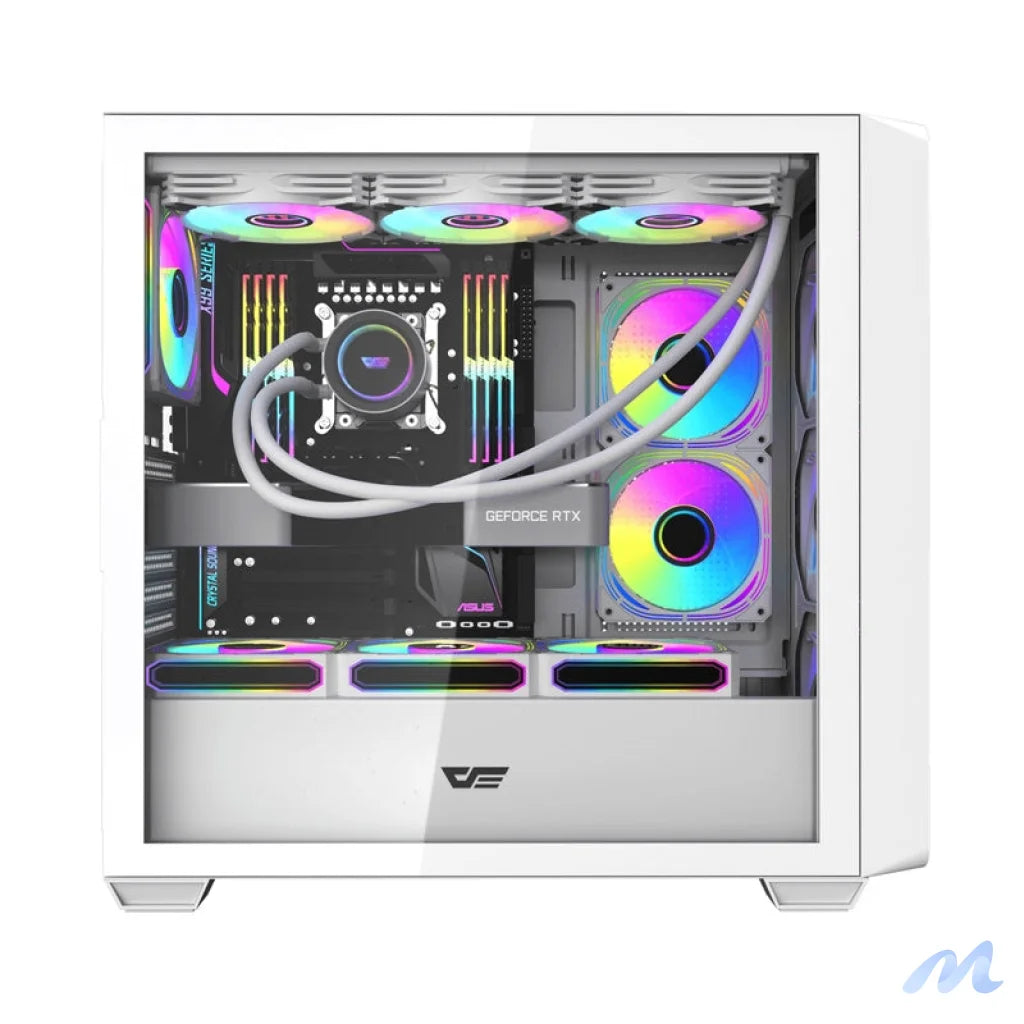 DarkFlash DS900WD computer case (white)