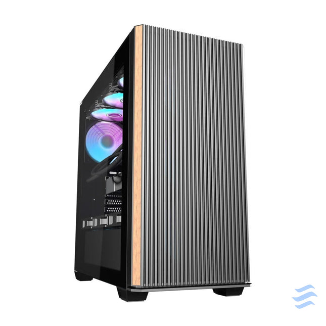 Darkflash DS900WS computer case (black) + 4 fans With fan