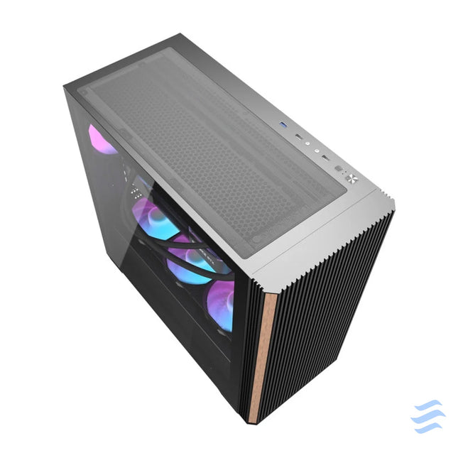 Darkflash DS900WS computer case (black) + 4 fans With fan
