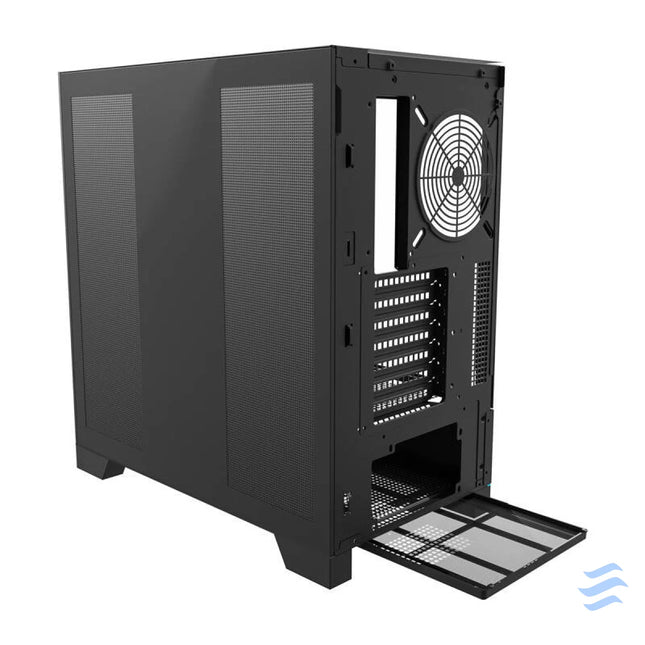 Darkflash DY450 computer case without fans (black) Without fan