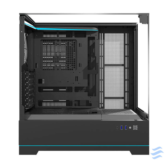 Darkflash DY450 computer case without fans (black) Without fan
