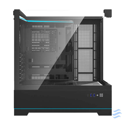 Darkflash DY450 computer case without fans (black) Without fan