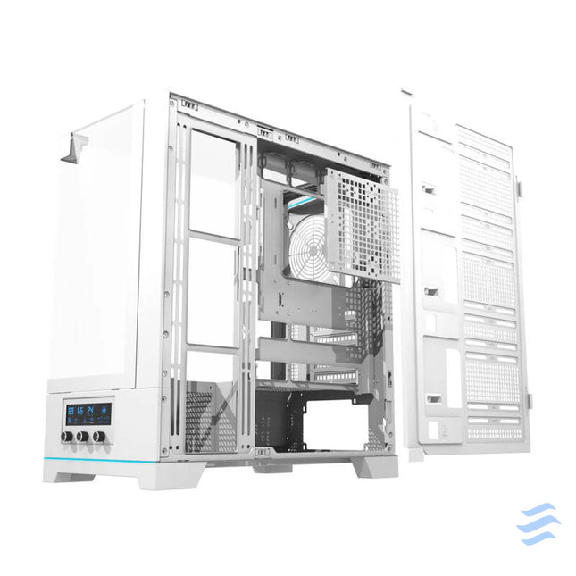 Darkflash DY450 computer case without fans (white) Without fan