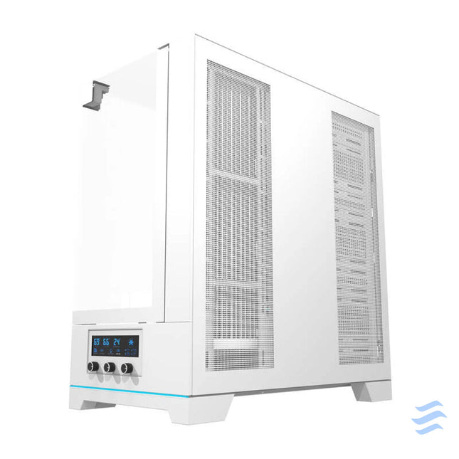 Darkflash DY450 computer case without fans (white) Without fan