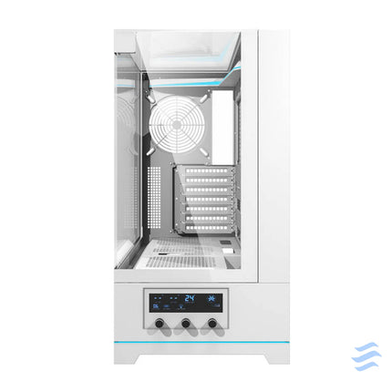 Darkflash DY450 computer case without fans (white) Without fan