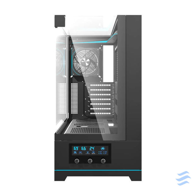 Darkflash DY450 PRO computer case (black) + 1 fan Without fan