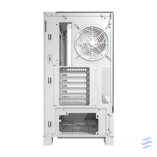 Darkflash DY450 PRO computer case (white) + 1 fan With fan