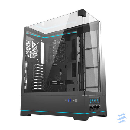 Darkflash DY450L computer case without fans (black) Without fan