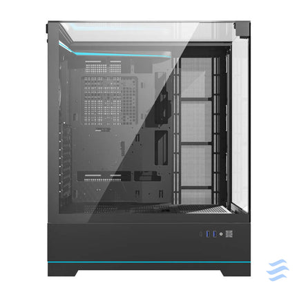 Darkflash DY450L computer case without fans (black) Without fan