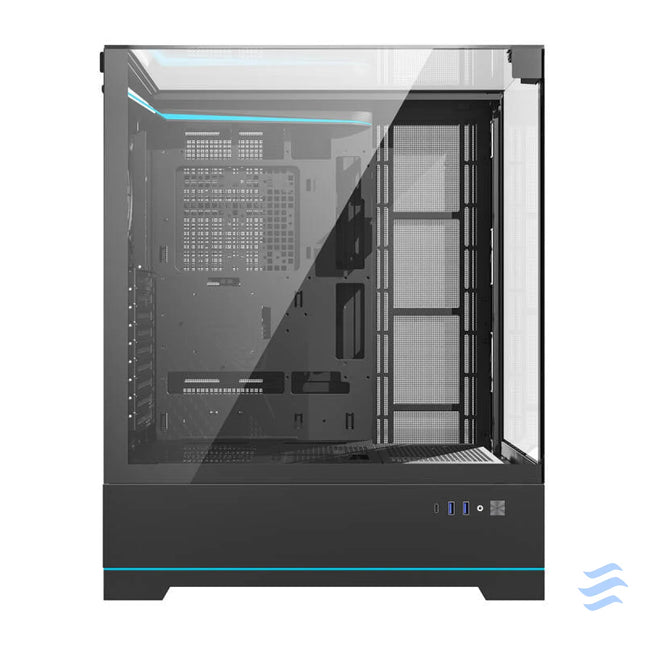 Darkflash DY450L computer case without fans (black) Without fan