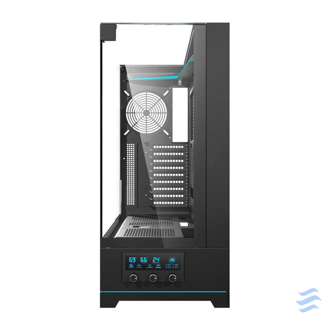 Darkflash DY450L computer case without fans (black) Without fan