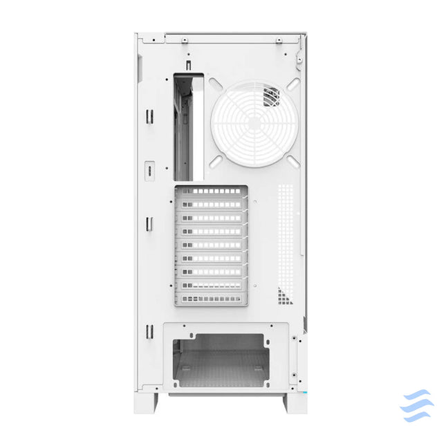 Darkflash DY450L computer case without fans (white) Without fan