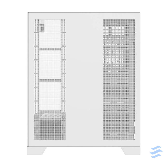 Darkflash DY450L computer case without fans (white) Without fan