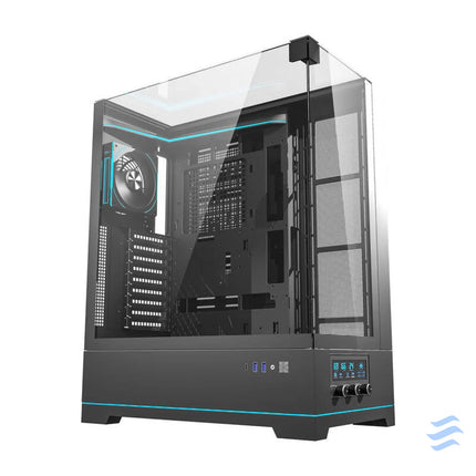 Darkflash DY450L PRO computer case (black) + 1 fan With fan