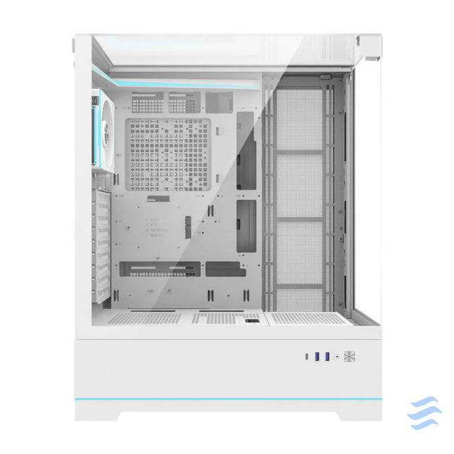Darkflash DY450L PRO computer case (white) + 1 fan With fan
