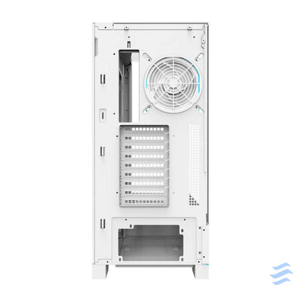Darkflash DY450L PRO computer case (white) + 1 fan With fan