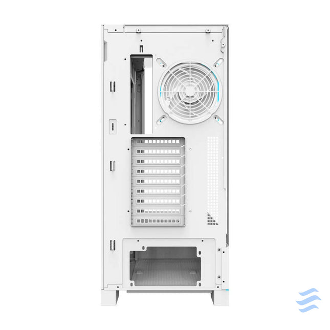 Darkflash DY450L PRO computer case (white) + 1 fan With fan