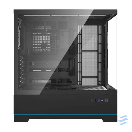 Darkflash DY451 computer case without fans (black) Without fan