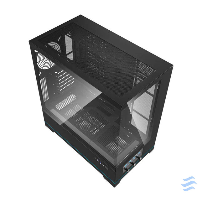 Darkflash DY451 computer case without fans (black) Without fan