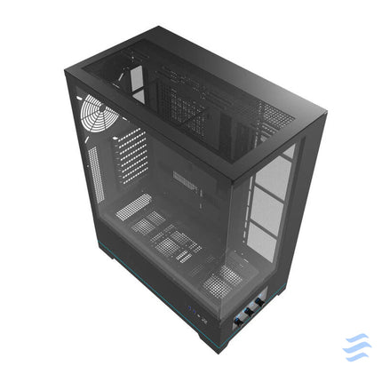 Darkflash DY451 computer case without fans (black) Without fan