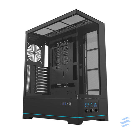 Darkflash DY451 computer case without fans (black) Without fan