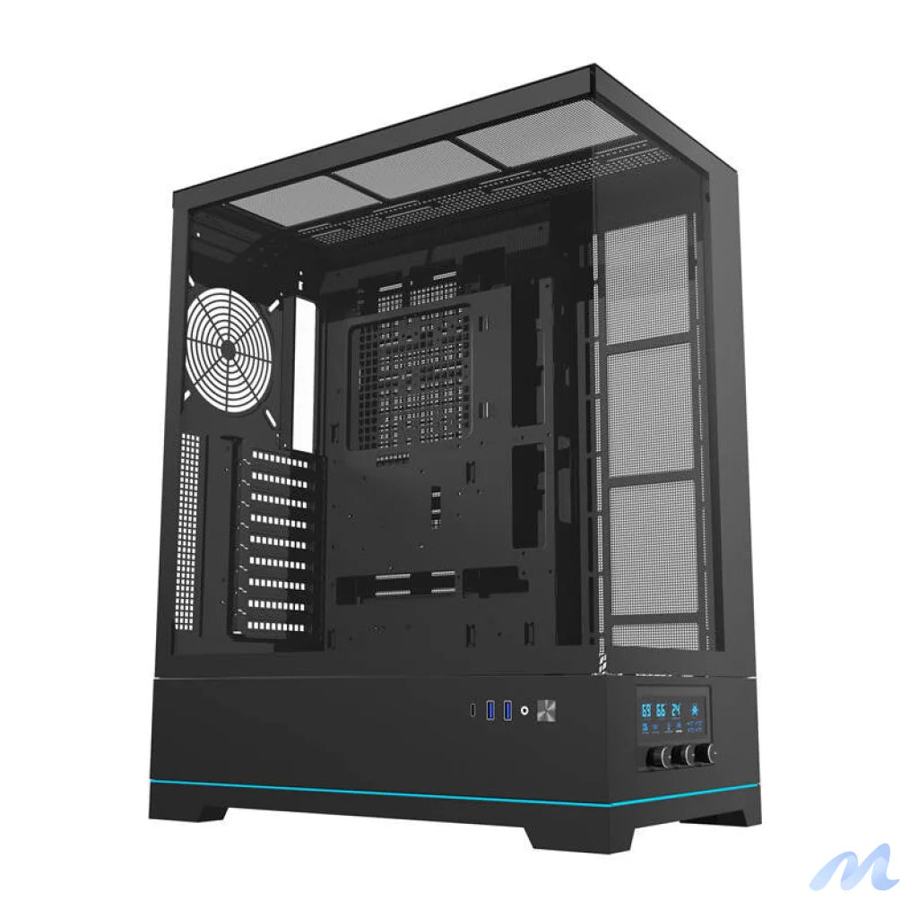 Darkflash DY451 computer case without fans (black)