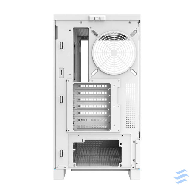 Darkflash DY451 computer case without fans (white) Without fan