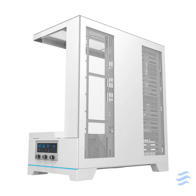 Darkflash DY451 PRO computer case (white) + 1 fan With fan