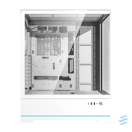 Darkflash DY451L computer case without fans (white) Without fan