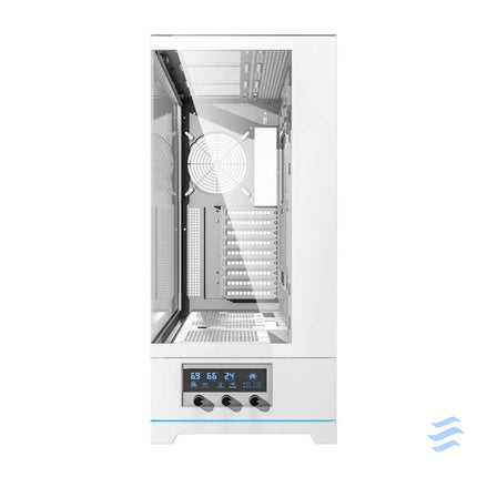 Darkflash DY451L computer case without fans (white) Without fan