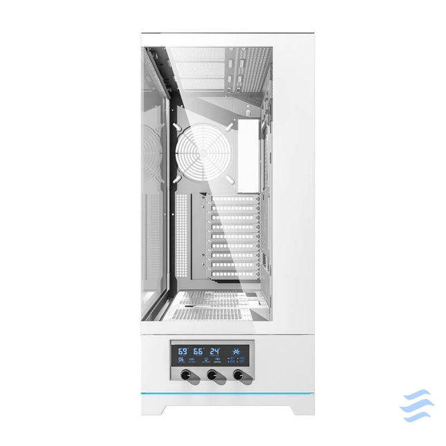 Darkflash DY451L computer case without fans (white) Without fan
