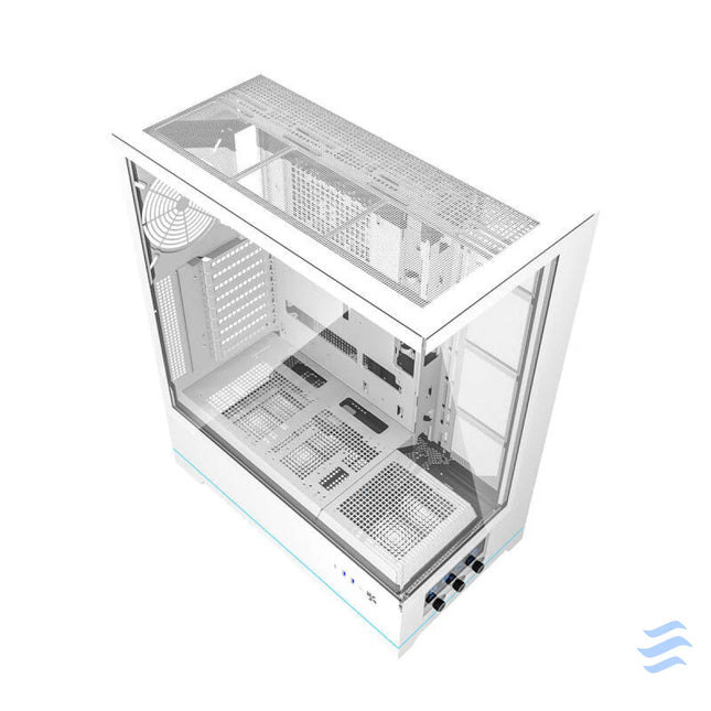 Darkflash DY451L computer case without fans (white) Without fan