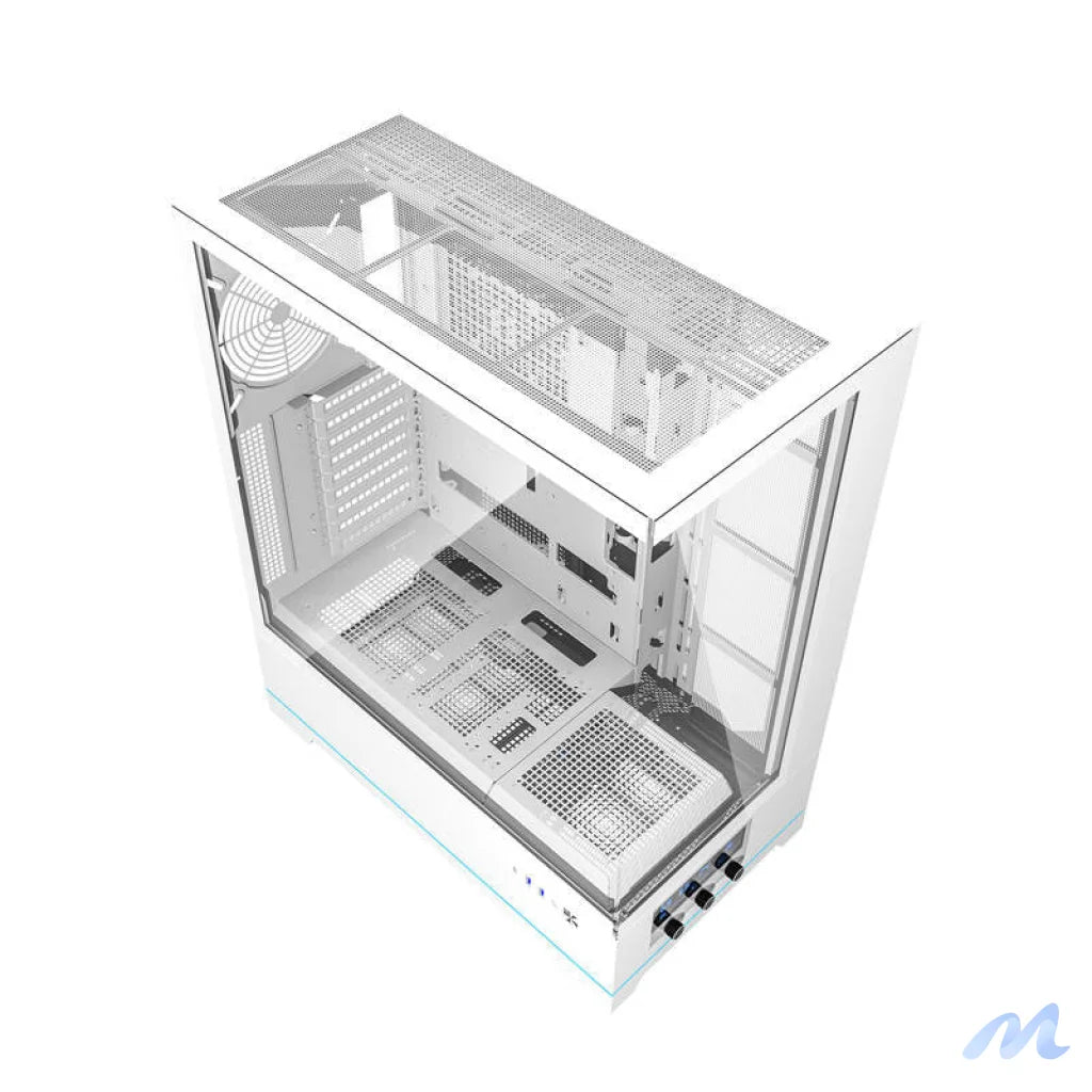 Darkflash DY451L computer case without fans (white)