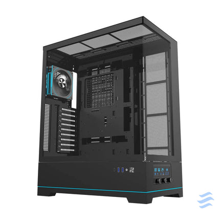 Darkflash DY451L PRO computer case (black) + 1 fan With fan